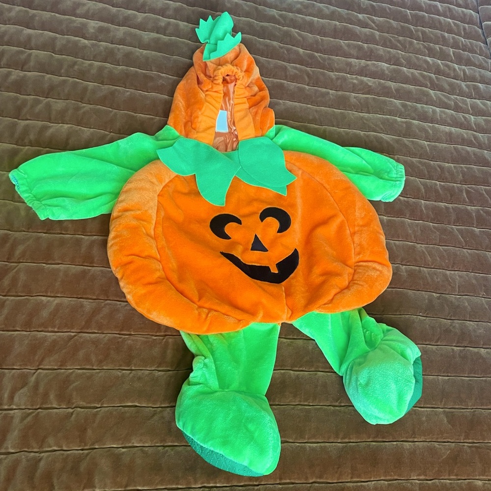 Pumpkin baby costume
